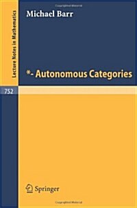 Autonomous Categories (Paperback)