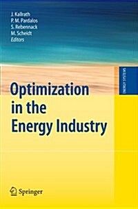 Optimization in the Energy Industry (Paperback)