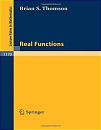 Real Functions (Paperback)