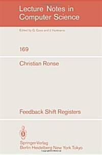 Feedback Shift Registers (Paperback)