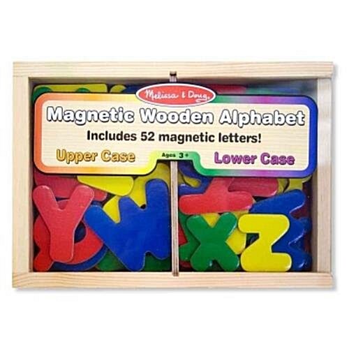 Magnetic Wooden Alphabet (Toy, NOV)