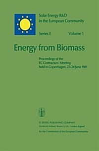 Energy from Biomass: Proceedings of the EC Contractors Meeting Held in Copenhagen, 23-24 June 1981 (Paperback, Softcover Repri)