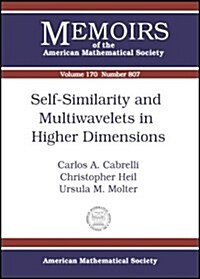 Self-similarity and Multiwavelets in Higher Dimensions (Paperback)