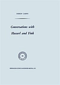 Conversations With Husserl and Fink (Paperback)