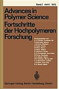 Fortschritte Der Hochpolymeren Forschung (Paperback)