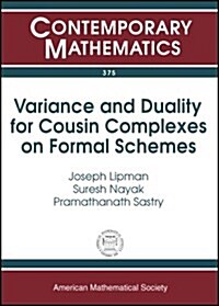 Variance And Duality For Cousin Complexes On Formal Schemes (Paperback)
