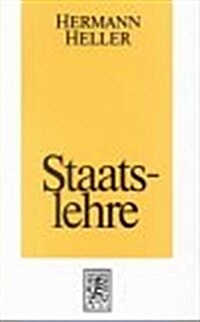 Staatslehre (Hardcover, 6, Revised)