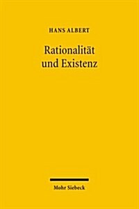 Rationalitat Und Existenz: Politische Arithmetik Und Politische Anthropologie (Paperback)