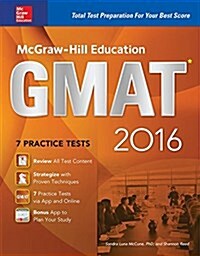 McGraw-Hill Education GMAT 2016: Strategies + 8 Practice Tests + 11 Videos + 2 Apps (Paperback, 9, Revised)