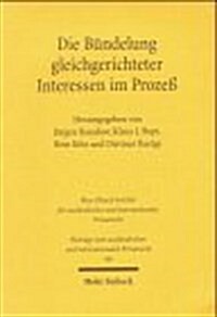 Die Bundelung Gleichgerichteter Interessen Im Prozess: Verbandsklage Und Gruppenklage (Hardcover)