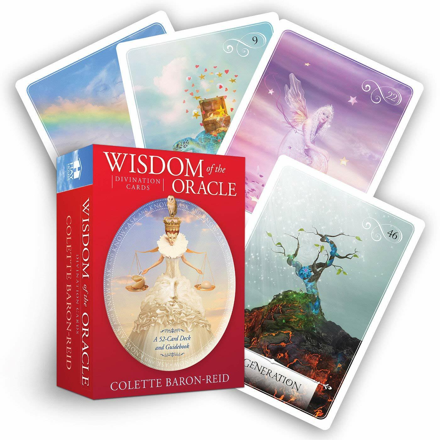[중고] Wisdom of the Oracle Divination Cards: Ask and Know (52-Card Deck and Guidebook)