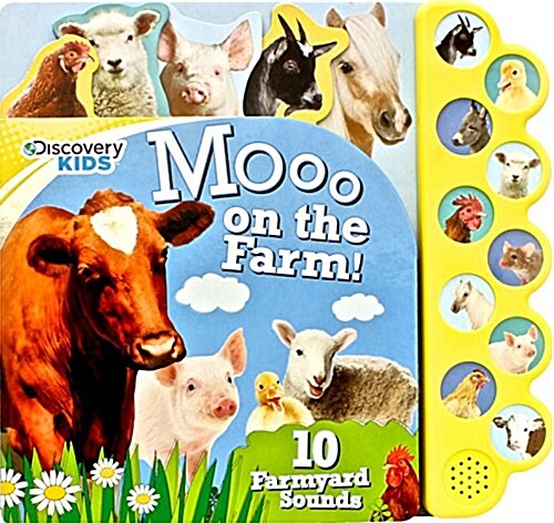 [중고] Discovery Moo on the Farm!: 10 Noisy Farmyard Sounds (Board Books)