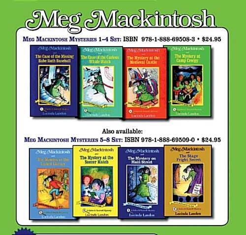 Meg Mackintosh Mysteries Set: Books 5-8 (Paperback)