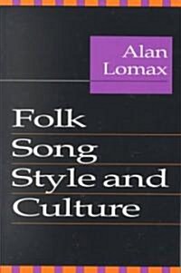 Folk Song Style and Culture (Paperback)