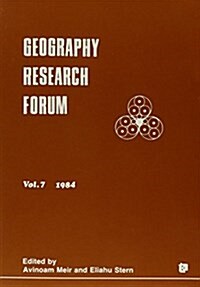 Geography Research Forum/Volumes 2-6, 1980-1983 (Paperback)