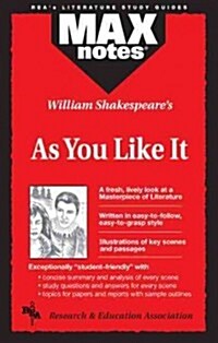 As You Like It (Maxnotes Literature Guides) (Paperback)