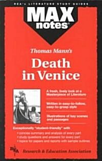 Death in Venice (Maxnotes Literature Guides) (Paperback)