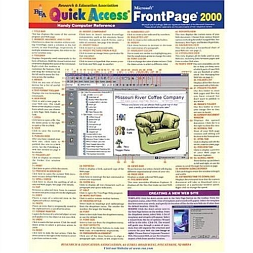 Microsoft Front Page 2000 Quick Access (Paperback)