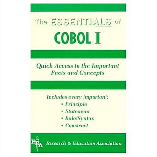 Essentials of COBOL I-(Cobol II) (Paperback, Revised)