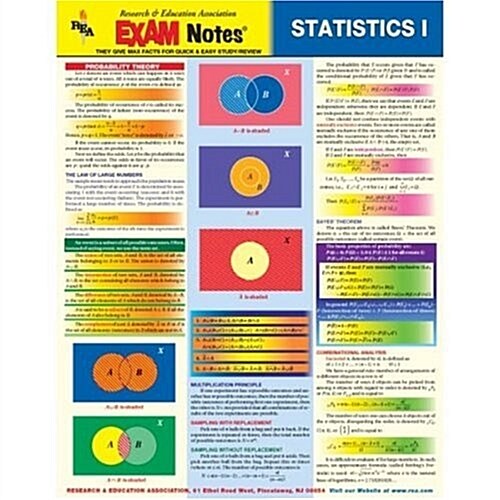 Statistics I Exam Notes (Paperback, LAM)
