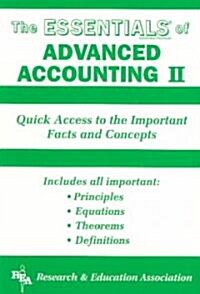 Essentials of Advanced Accounting II (Paperback, Revised, Illustrated)