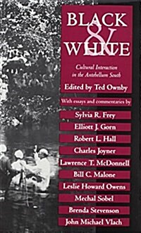 Black and White Cultural Interaction in the Antebellum South (Hardcover)