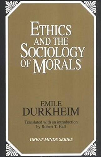 Ethics and the Sociology of Morals (Paperback, Revised)