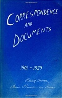 Correspondence and Documents 1901-1925: (Cw 262) (Paperback)