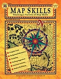 Map Skills, Grades 3 to 4 (Paperback, Workbook)