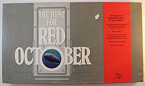 The Hunt for Red October Game (Hardcover, Games)