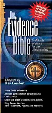 Evidence New Testament Psalms and Proverbs-OE-KJV Easy Reading, Comfortable (Bonded Leather)