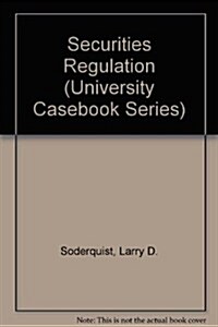 Securities Regulation (Hardcover, 2nd, Subsequent)