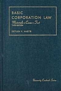 Basic Corporation Law (Hardcover, 3rd, Subsequent)