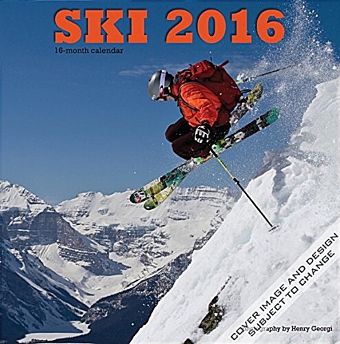 Ski 2016 Calendar (Calendar, Wall)