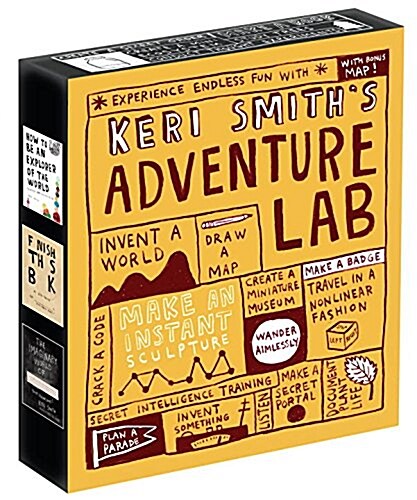 Keri Smiths Adventure Lab: A Boxed Set of How to Be an Explorer of the World, Finish This Book, and the Imaginary World of . . . (Paperback)