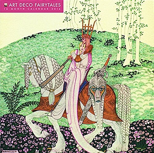 Art Deco Fairytales Wall Calendar 2016 (Art Calendar) (Calendar)