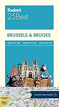 Fodors Brussels & Bruges 25 Best (Paperback)