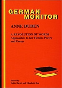 Anne Duden (Hardcover, Bilingual)