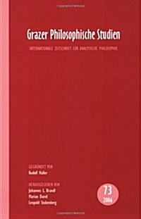 Grazer Philosophische Studien (Paperback, Bilingual)