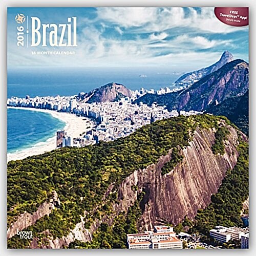 Brazil 2016 Calendar (Calendar, Wall)