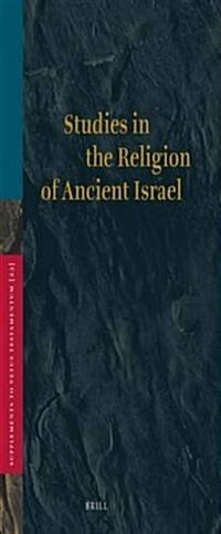 Studies in the Religion of Ancient Israel (Hardcover)