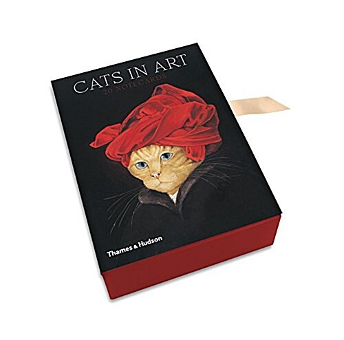 Cats in Art: Box of 20 Notecards (Postcard Book/Pack)