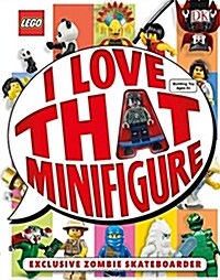 [중고] Lego: I Love That Minifigure: Exclusive Zombie Skateboarder Minifigure (Hardcover)