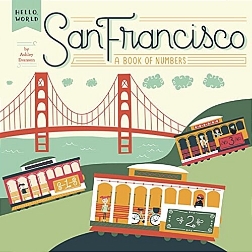 [중고] San Francisco: A Book of Numbers (Board Books)