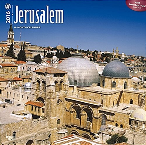 Jerusalem 2016 Calendar (Calendar, Wall)