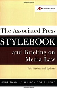 [중고] The Associated Press Stylebook and Briefing on Media Law (Paperback, Rev&Updtd)