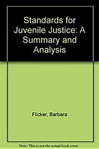 Standards for Juvenile Justice (Hardcover, 2nd, Subsequent)