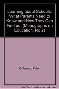 Learning About Schools (Paperback)