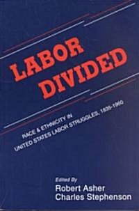 Labor Divided: Race and Ethnicity in United States Labor Struggles, 1835-1960 (Paperback)