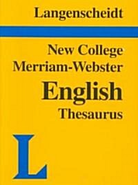 Langenscheidts New College Merriam-Webster (Hardcover, Indexed)